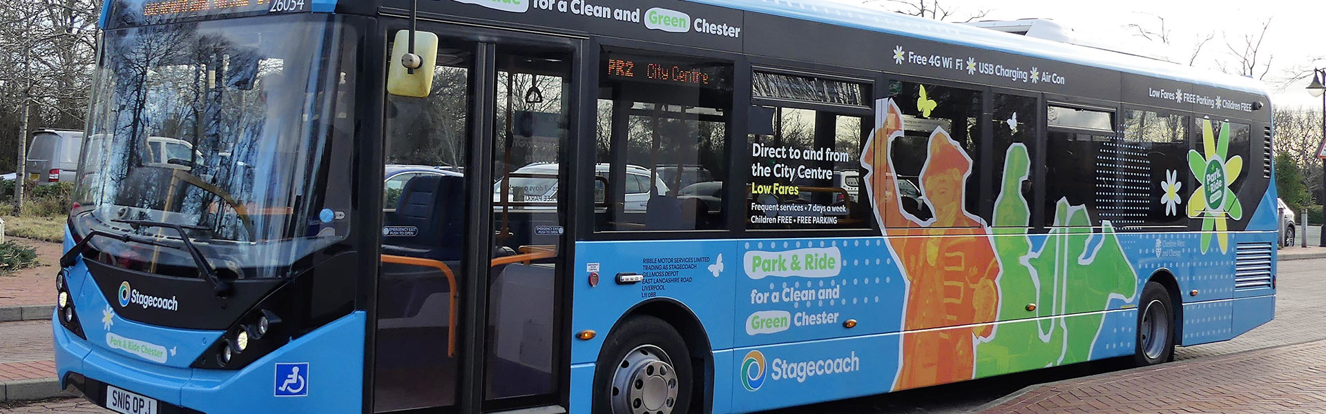 Marvellous makeover for Park & Ride buses - Cheshire and Warrington