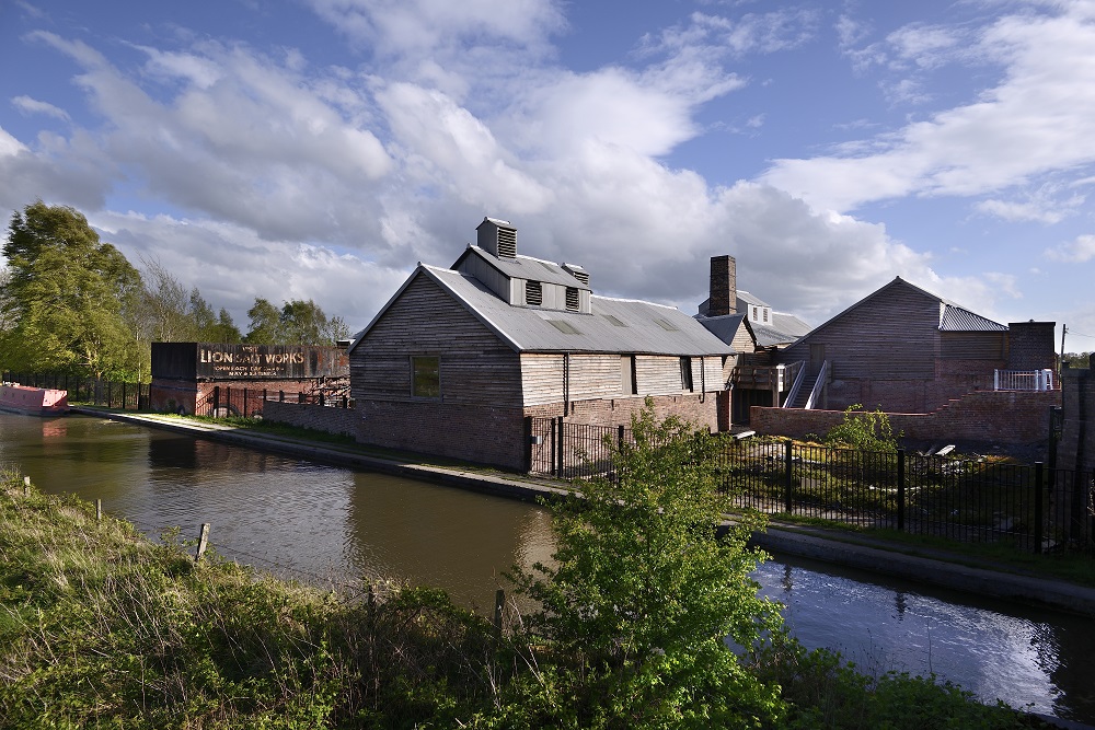 Lion Salt Works Museum, Located Next To The Trent & Mersey Canal